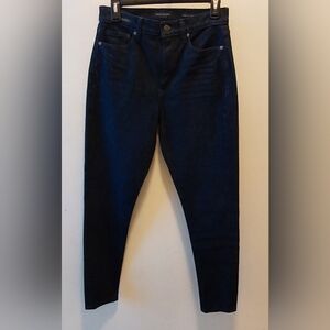 Banana Republic Women's Dark Blue High-Rise Skinny Jeans